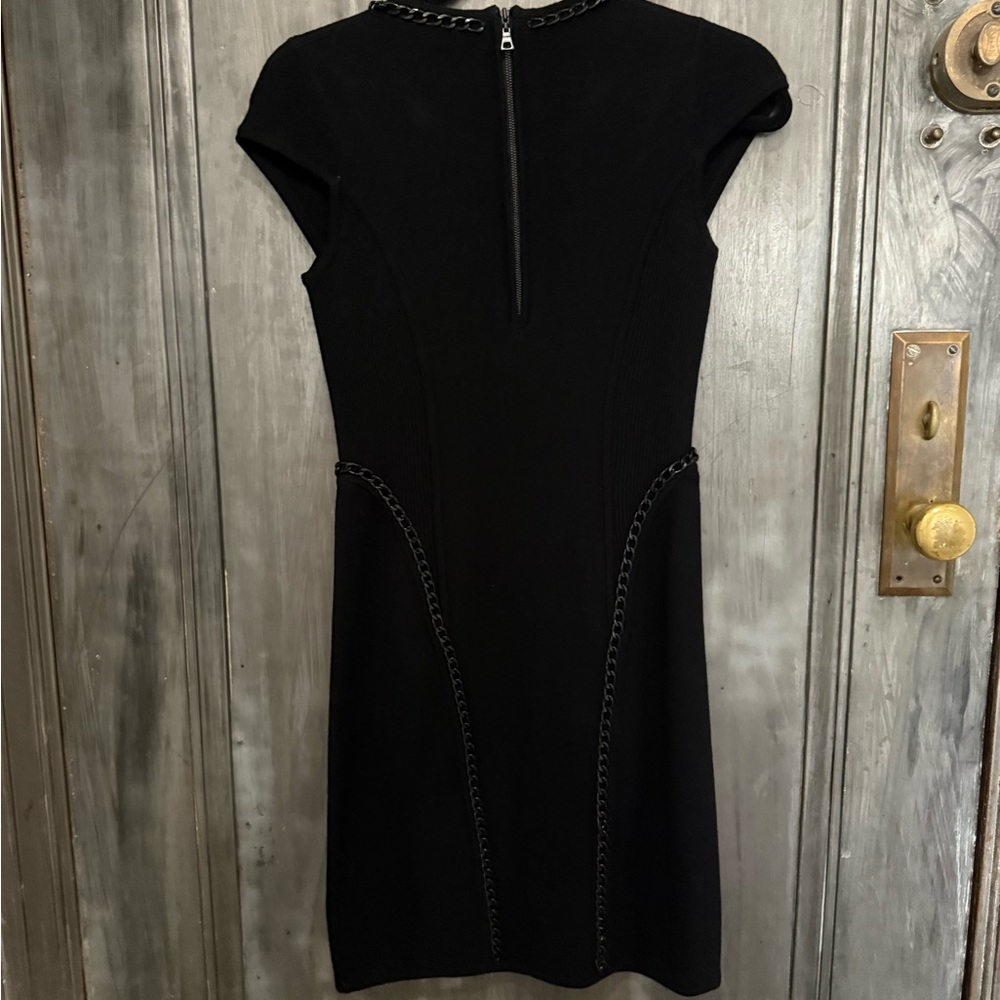 Milly Black Mini Dress with Chic Design